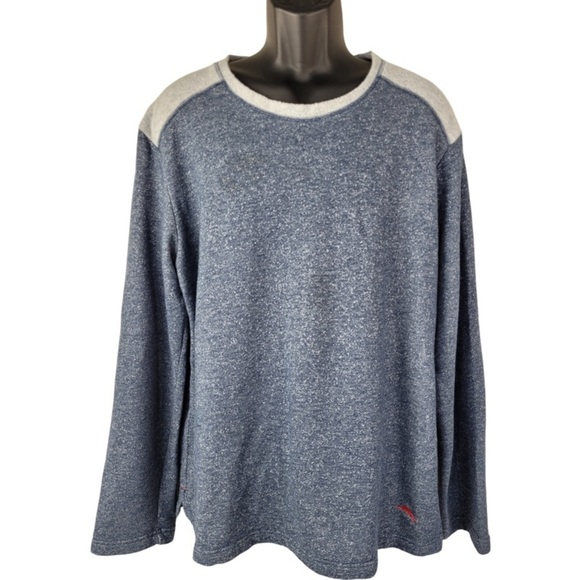 Tommy Bahama Other - Tommy Bahama Men’s Casual pullover sweatshirt fleece lined crew neck blue XL